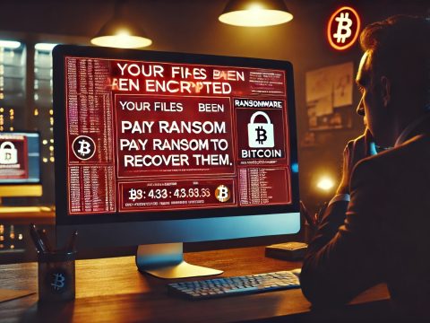 Ransomware-Angriff.