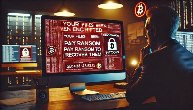 Ransomware-Angriff.