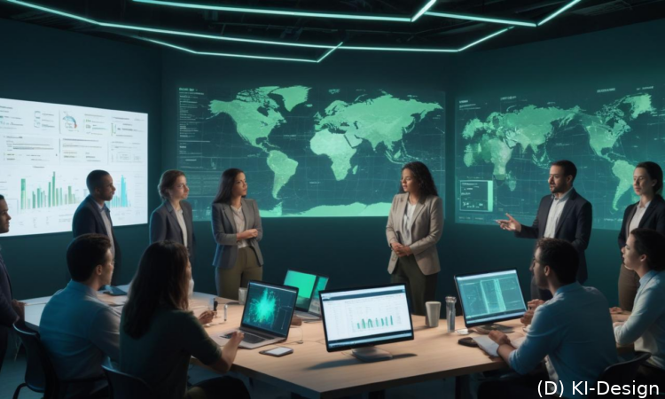 Ist es denkbar, dass ein Unternehmen mit Machine Learning Teamarbeit fördert?
