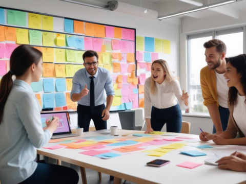 Was könnte ein Unternehmen mit Low-Code Plattformen tun, um Teamarbeit zu fördern?