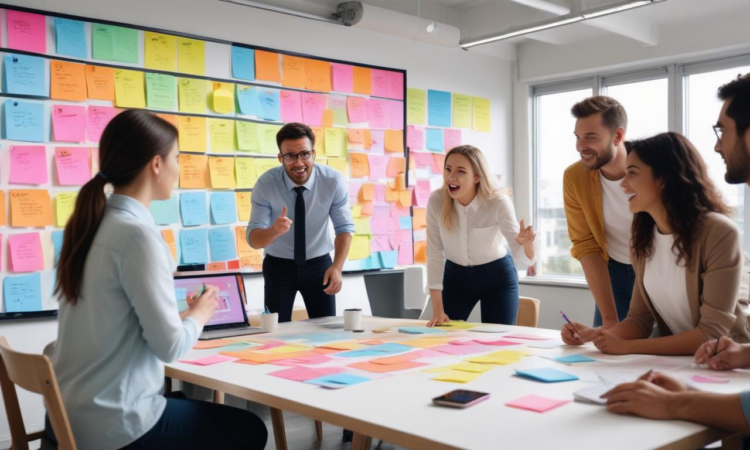 Was könnte ein Unternehmen mit Low-Code Plattformen tun, um Teamarbeit zu fördern?