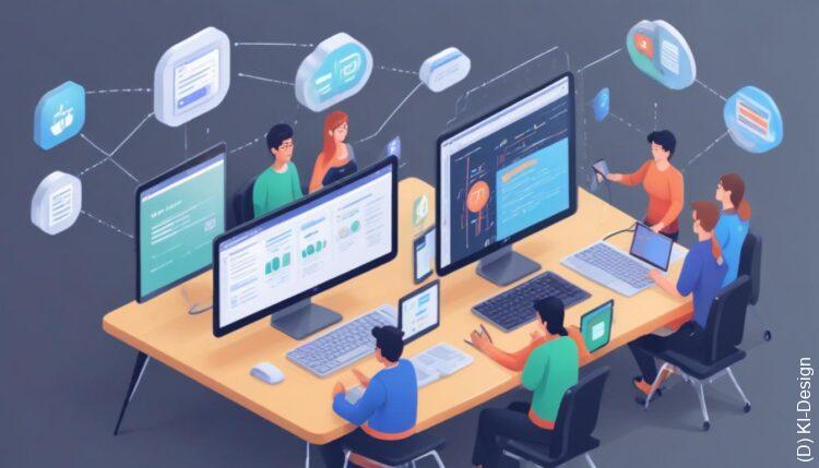Best Practices für Low-Code: Klare Ziele, die richtige Plattform und effektive Zusammenarbeit für erfolgreiche App-Entwicklung.