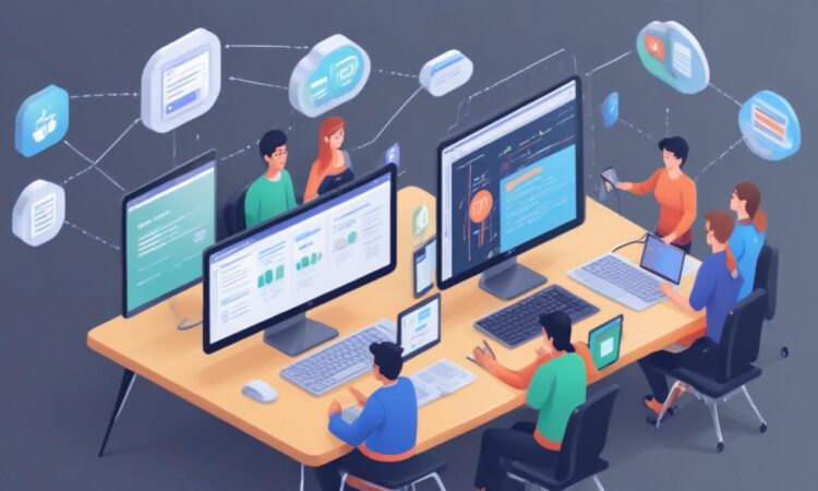 Best Practices für Low-Code: Klare Ziele, die richtige Plattform und effektive Zusammenarbeit für erfolgreiche App-Entwicklung.