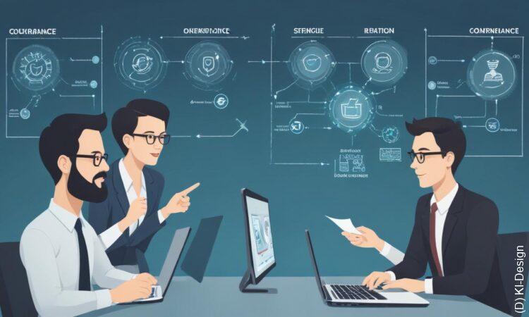 Effektive IT-Governance: Klare Ziele, solide Struktur und effizientes Risikomanagement für Unternehmenserfolg.