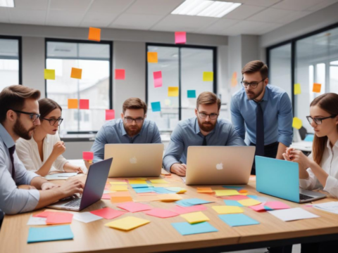 Aus welchem Grund könnte eine IT-Abteilung mit Softwareentwicklung Teamarbeit fördern?