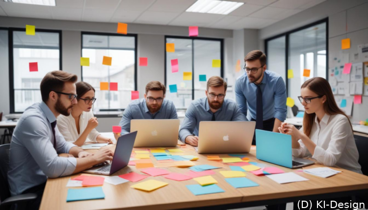Aus welchem Grund könnte eine IT-Abteilung mit Softwareentwicklung Teamarbeit fördern?