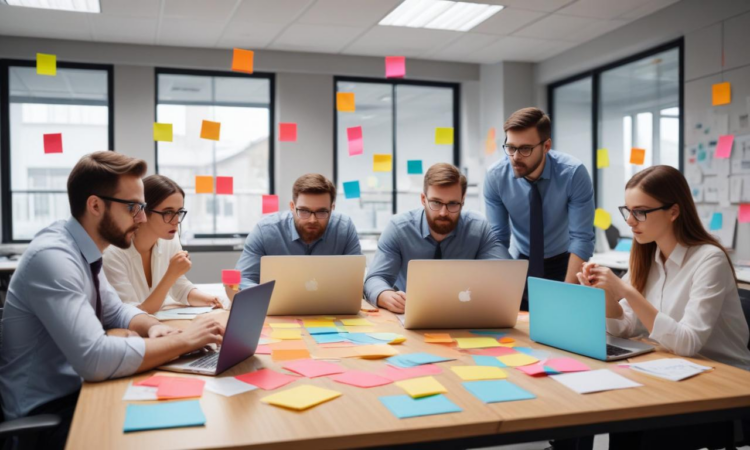 Aus welchem Grund könnte eine IT-Abteilung mit Softwareentwicklung Teamarbeit fördern?