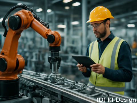 Robotik revolutioniert die Industrie: Chancen für Innovation und Effizienz, aber auch Herausforderungen für Arbeitsmärkte und KMUs!